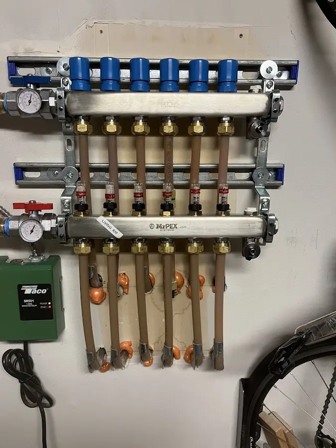 Plumber performing Gas Leak Detection at a residential property in Pacific